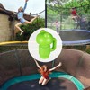 SUPVOX Trampoline End Caps 6pcs Green Frog Caps Daily Use