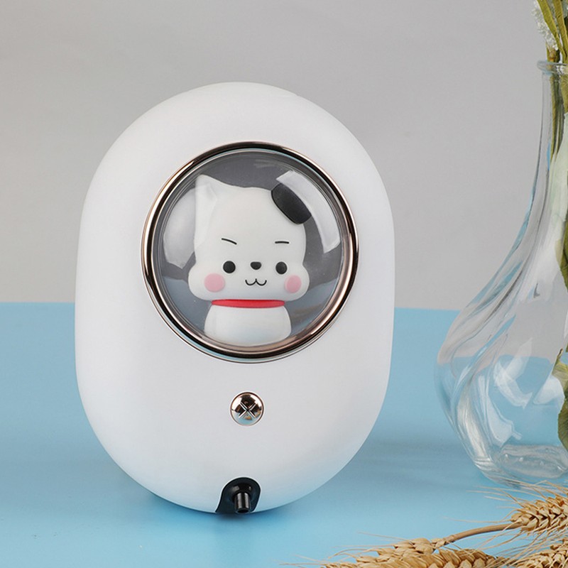 Wall Mounted Soap Dispenser Space Capsule Design Rechargeable Space Saving