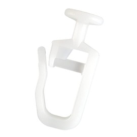 Dekohaken24-200 Stck. Gardinengleiter/Faltengleiter m. 9mm Kopf für Gardinenschienen verschließbar Gardinenhaken