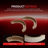 KeleHD K71-127-00 12" x 2" Electric Trailer Brake Shoes Fit