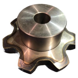 Pacific 667XB7-1" Stock Bore 7 Tooth Sprocket Fits 667X, 667XH, 667K Pintle Chains