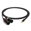enoaudio Mogami 2534 Quad HiFi Y Audio Cable | Amphenol