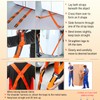 Riwer 2-Person Shoulder Strap Transport Belt Lifting Straps for Movers,