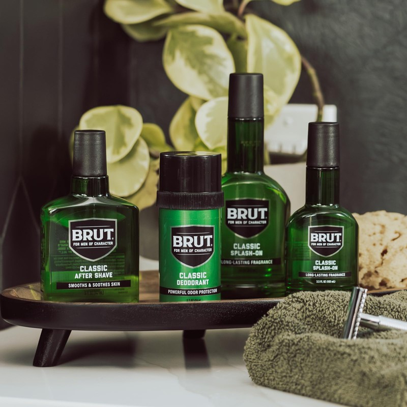 Brut Splash-On Original Fragrance - Bold, Masculine Cologne for Men