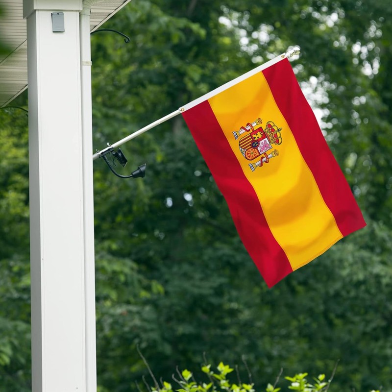Glow Spain 5ft x 3ft Double Stitched Durable Polyester Flag