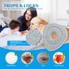 4 Pcs Mop Head & 1 Extra Replacement Base &