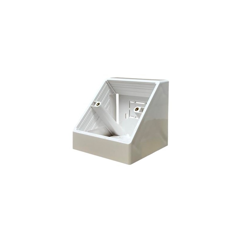 Evoges 45 Degree Angled Surface Mount Pattress Electrical Back Box,