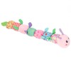 Baby Musical Stuffed Animal Activity Toy Pink Soft Sensory Toy