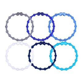 Nautical Dreams Pack PRO Hair Ties: Easy Release Adjustable for Every Hair Type PACK OF 6