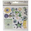 A Charmed Life Decorative Metal Brads 27/Pkg-