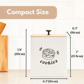 PERFNIQUE Coffee Canister, Coffee Bean Storage Container with Airtight lids, Café Grounds Container, Cafe Jar Cafe Holder, Coffee Pods Holder, Food Storage Container, Farmhouse Kitchen Decor