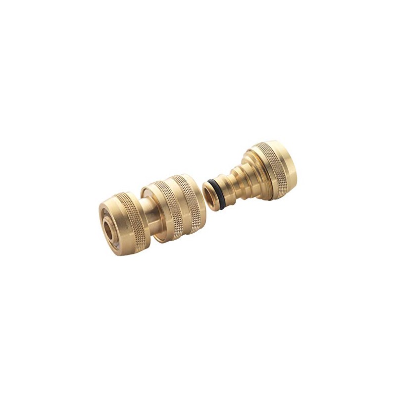 Spear & Jackson 1/2-inch Female Plus 1/2-inch Male Brass Hose