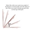 RANBOS 4-in-1 Four-Color Multifunctional Pen, Black/Red/Blue Ballpoint Pen and 0.5mm