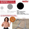 Neusu Heavy Duty Hangers - 5mm Solid Metal, Hold Over