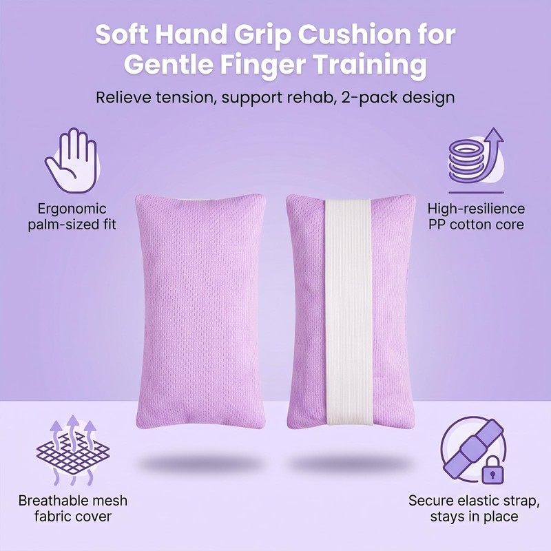 Soft Palm Grip Protector & Finger Contracture Cushion, PP Cotton