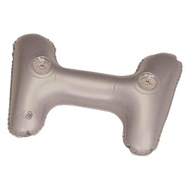 Yoku Bath Pillow, Silver with Suction Cup, Bathroom, Nursing Facility, Air Pillow, Bath Pillow, Air Pillow, Air Pillow, Bathtub Pillow, Bathtub Pillow, Bath Assistance, Nursing Care