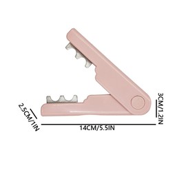 MIETONG Rose Thorn Remover Tool for Removing Rose Thorns Flower Tools for Burr Removal for Garden Florists Gardening Flower Arrangements (Pink)