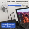 Surface Pro 9 Docking Station,7 in 2 Triple Display Surface