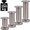 STAHLIA® Set of 4 VIGO Feet for Sofa, Bed, Cupboard