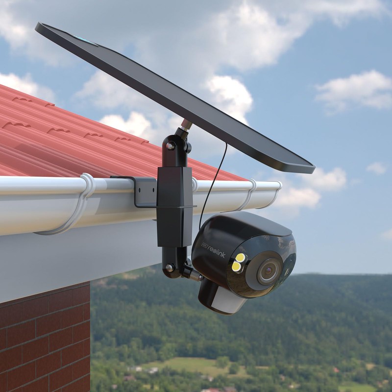 TIUIHU 2 in 1 Camera Gutter Mount for Reolink Argus