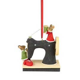 Enesco Heart of Christmas It Takes Two Hanging Ornament, 2.52-inch Height