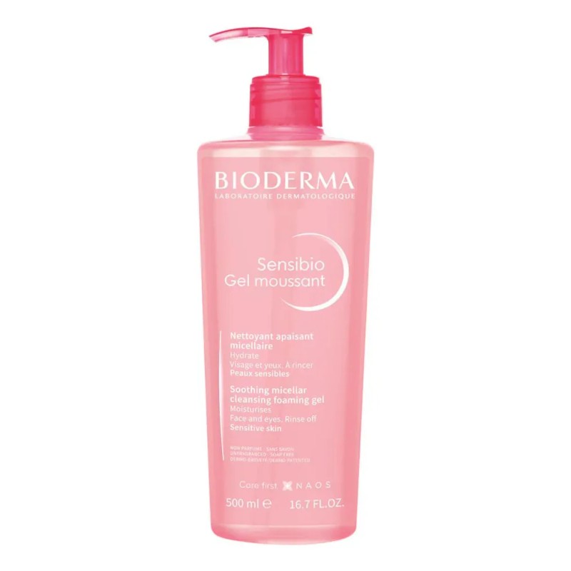 Bioderma Sensibio Gel Moussant 500ml Pack 2 Normal A Sensible