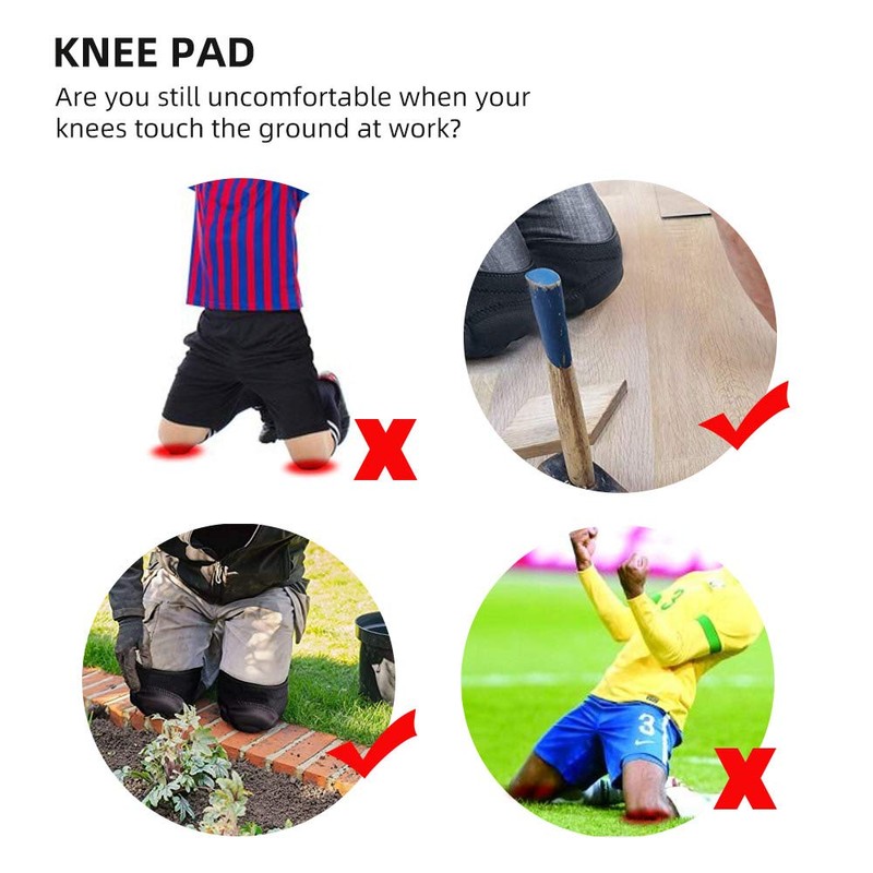 Protective Knee Pads, Thick Sponge Collision Avoidance Knee Sleeve Anti-Slip,