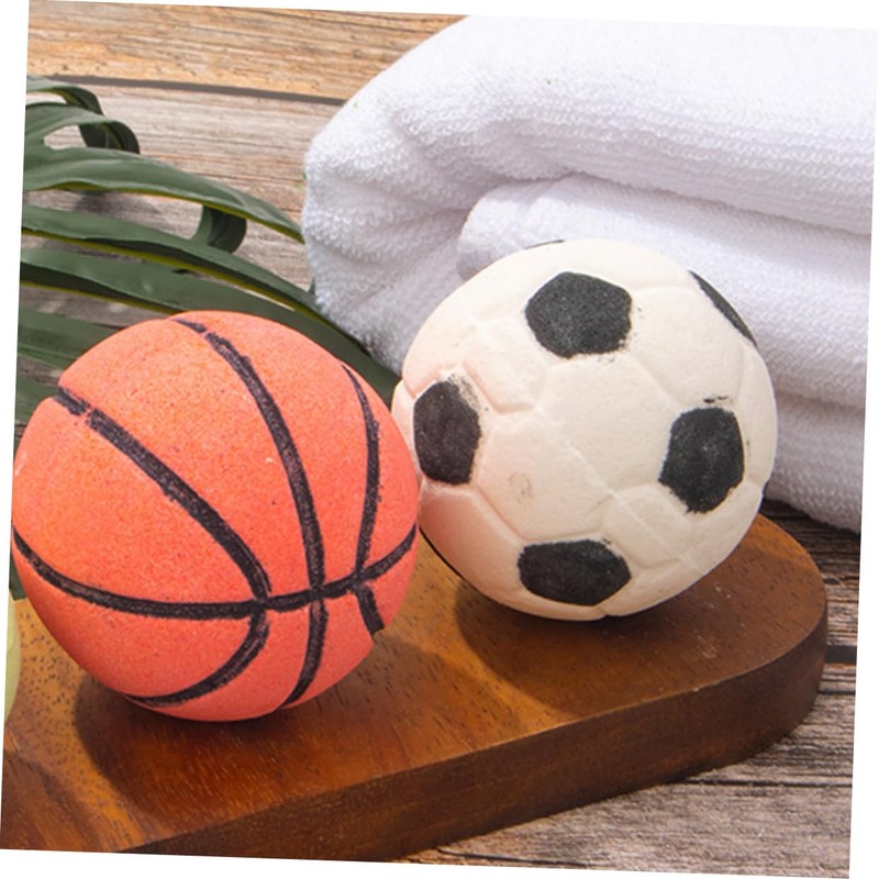 Healeved 2pcs Football-shaped Bath Salt Rich Foaming for Relaxing Foot