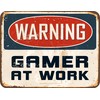 Original RAHMENLOS Decorative Tin Sign for Gamers - Gamer at