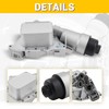 11428585235 Aluminum Engine Oil Cooler Filter Housing Assembly Compatible with