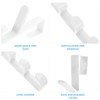 Hemobllo Over Door Hook Rack: Over Door Hook Door Hanger