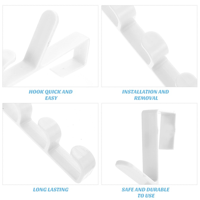 Hemobllo Over Door Hook Rack: Over Door Hook Door Hanger