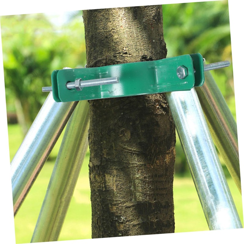 Gatuida Tree Fixing Tool Durable Iron Metal Supportive Rack for