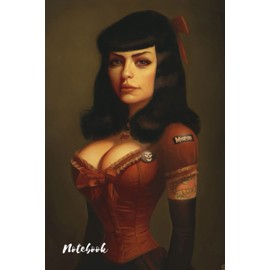 Notebook: Vintage Goth Pin Up Gal Inspired: I will remember how extraordinary My life is!
