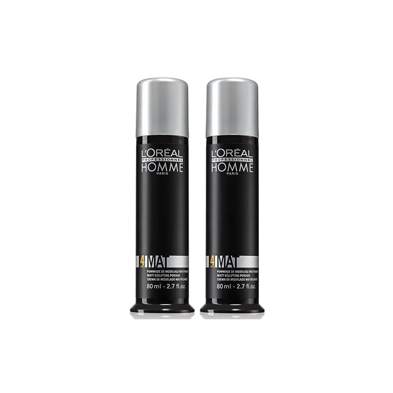 L'Oréal Professionnel Homme Duo Mat Modelling Ointment 2 x 80