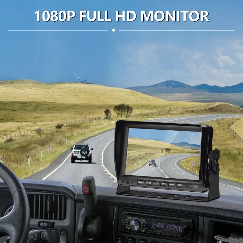 VEKOOTO Backup Camera System for Trucks and RVs - 7''