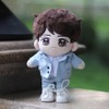 Sewning-Plush-Clothes-15cm-Suit Shirt Tie Bowtie Doll (White)