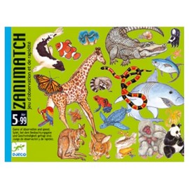 Djeco Playing Cards DJECOCards Zanimatch, Multicolour (36)