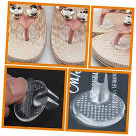 ORFOFE 10 Pairs Replaceable Sandal Cushions for Non Slip Forefoot Cushions Durable Foot Pads for Pressure Relief and Comfort