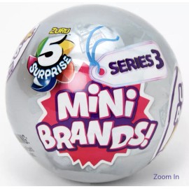 Zuru Mini Brands Series 3 (1) 5 surprise mini brands series 3 * New Mystery Capsule* Quick Shipping