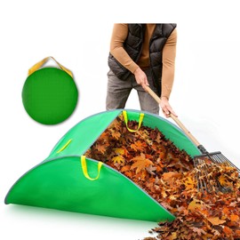 Duscdesp Leaf Collector Pop Up Garden Waste Bags, Foldable Leaf Grabber, Leaf Bag, Portable Leaf Garden Bag, Garden Tools, Pick Up Reusable Leaf Collector for Garden Waste Lawn Cutting, Grass