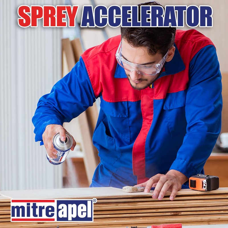 MITREAPEL Activator (2 x 6.7 fl oz) Spray Accelerator for
