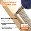SITLDY Straight Finish Nails, 16 Gauge, 1200-Pack (1-1/2", 1-3/4", 2",