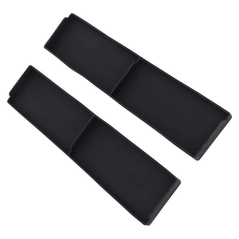 2PCS Stove Top Shelf Silicone Spice Rack Magnetic Back 2