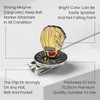 AXKAL Magnetic Stylish Golf Ball Markers with Hat Clip 1/2