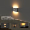 LED Motion Sensor Light Type C Rechargeable 360 Degrees Rotated