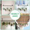 Ihomepark Plant Hanging Rod 59”, Plant Rod for Hanging Plants