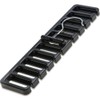 HIRAISM Belt Hanger Tie Hanger Stylish Storage 10 Pieces (Black,