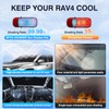 Sunsdrew 8PCS Foldable Sun Shade for 2019-2025 Toyota RAV4 Accessories