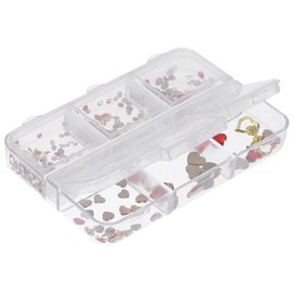 Outanaya Heart Shaped Nail Gems Charms Small Large Rhinestones for Nails Romantic Nail Decorations for Women DIY Manicure Accessories for Unique Nail Art